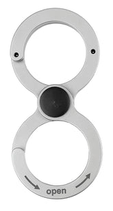 Hy-Ko KC615 Double Key Ring, Stainless Steel Case